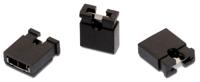 60900213421 Wurth Elektronik Jumper Female Straight Black Open Top 2 Way 1 Row 2.54mm Pitch