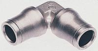 3602-06-00 Legris LF3600 Series Elbow Tube-toTube Adaptor, Push In 6 mm to Push In 6 mm, Tube-to-Tube Connection Style