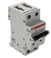 2cds252001r0084-s202-c8 ABB System Pro M Compact S200 MCB, 2P, 8A Curve C, 400V AC, 125V DC, 10 kA Breaking Capacity