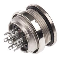 c091-31n007-1002 Amphenol C 091 D Series, 7 Pole Din Socket Socket, 5A, 300 V ac/dc IP67