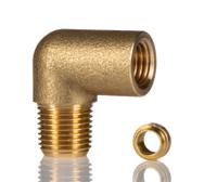 181450418 Norgren Enots 36 Series Elbow Threaded Adaptor, R 1/8 Male to Push In 4 mm, Threaded-to-Tube Connection Style