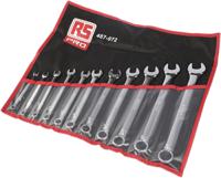 487-072 RS PRO 11-Piece Spanner Set, 1/4 → 7/8 in, Chrome Vanadium Steel
