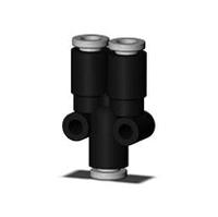 kq2u06-99a-x35 SMC KQ2 Series One-touch Fitting, Push In 6 mm to 6 mm, Push-in Connection Style, KQ2U06-99A-X35