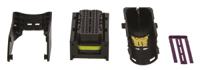 284742-1 TE Connectivity, Micro Quadlok System Automotive Connector Socket Black, Brown Cable Mount 60 Way