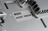 tht-17-434-3 Brady B-434A on Silver Label Printer Labels, 50.80 mm Width, 25.4mm Label Length