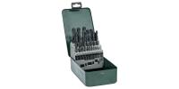2607019446 Bosch 25-Piece Twist Drill Bit Set for Metal, 13mm Max, 1mm Min, HSS-R Bits