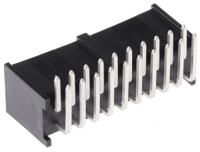 90130-3220 Molex C-Grid III Series Right Angle Through Hole PCB Header, 20 Contact(s), 2.54 mm Pitch, 2 Row, Shrouded