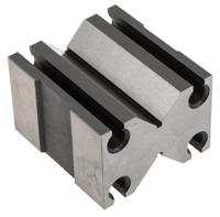 460-1089 RS PRO Chrome Steel Screw Clamping V-Block, 31.1mm Capacity