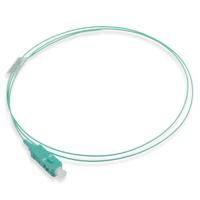 actft1c1m35m10 Schneider Electric SC to SC Simplex Multi Mode OM3 Fibre Optic Cable, 50μm, Light Blue, 1m