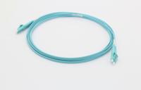 180590946 Molex Premise Networks LC to LC Simplex OM3 Multi Mode OM3 Fibre Optic Cable, 50/125μm, Light Blue, 1m