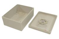 rp1245 Hammond RP Series Light Grey ABS General Purpose Enclosure, IP65, Light Grey Lid, 165 x 125 x 75mm