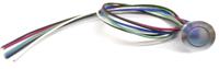 175-8460 RS PRO Illuminated Push Button Switch, Momentary, Panel Mount, 16mm Cutout, SPST, RGB LED, 36V dc, IP67