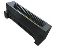 hsec8-130-01-s-dv-a Samtec HSEC8-DV Series Vertical Female Edge Connector, Surface Mount, 60-Contacts, 0.8mm Pitch, 2-Row, Solder