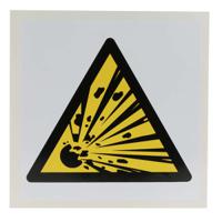 813-4432 RS PRO Self-Adhesive Hazardous Substances Hazard Warning Sign