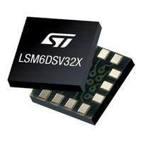 lsm6dsv32xtr STMicroelectronics 6-Axis Surface Sensor 1.71 V 3.6 V, I2C, MIPI I3CSM, SPI, LGA-14L, 14-Pin