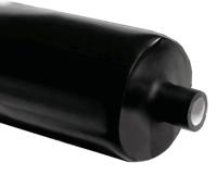 137-453 RS PRO Adhesive Lined Halogen Free Heat Shrink Tubing, Black 75mm Sleeve Dia. x 100cm Length 3:1 Ratio