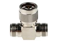 546-2481 RS PRO Tee 50Ω RF Adapter N Plug to N Socket 11GHz