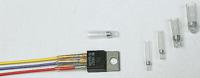 cwt1501 TE Connectivity Transparent Polyolefin Solder Sleeve 16mm Length 0.9 → 2mm Cable Diameter
