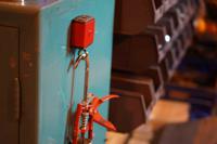 hm6460 Holding Magnet, 45kg for fl at steel surfaces, Hand tools and other ferrous items on contact, nails