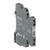 1sna645521r2000-obric0100-24vdc ABB Solid State Relay, DIN Rail Mount