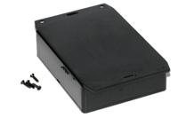 1591gf2sbk Hammond 1591 Series ABS General Purpose Enclosure, IP54, Flanged, 122 x 30 x 94mm