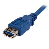 usb3sext1m StarTech.com USB 3.0, Male USB A to Female USB A, 5Gbps, 1m