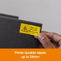 pte560btvpql1 Brother PTE560BTVPQL1 Handheld Label Printer, 24mm Max Label Width