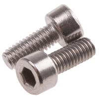 874-1018 RS PRO Stainless Steel Hex Socket Cap Screw, DIN 912, M4 x 10mm
