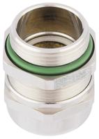 53112546 Lapp SKINTOP Series Metallic Nickel Plated Brass Cable Gland, M50 Thread, 27mm min., 35mm max., IP68