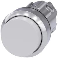3su1050-0bb60-0aa0 Siemens SIRIUS ACT 3SU10 Series White Momentary Push Button, 22mm Cutout, IP66, IP67, IP69K