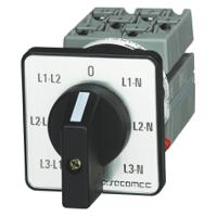 192k0013 Socomec Panel Mount Changeover Switch - 16A Maximum Current, IP44