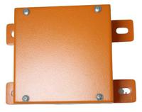 232-0527 RS PRO Orange Steel Junction Box, IP65, 200 x 200 x 105mm