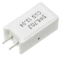 sqmw54r7j TE Connectivity 4.7Ω Wire Wound Resistor 5W ±5% SQMW54R7J