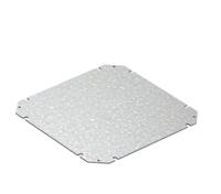 72001301 Spelsberg Steel Mounting Plate, 2mm H, 250mm W, 250mm L for Use with GEOS-L 4050-22 Empty Enclosure