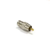 246-9516 RS PRO Straight 75Ω Coaxial Adapter RCA Plug to BNC Socket 250Hz