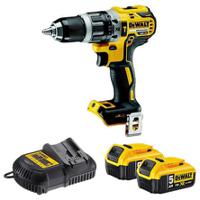 dcd796p2-gb DeWALT XR Keyless 18V Cordless Hammer Drill Li-Ion, Type G - British 3-Pin