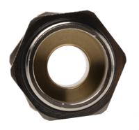 59000370 Lapp SKINDICHT Series Metallic Brass Cable Gland, M25 Thread, 14mm min., 15.8mm max., IP68