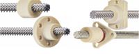 dst-jfrm-131315ds635x254 Igus Flanged Round Nut For Lead Screw, For Shaft Dia. 6.35mm