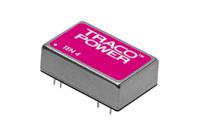 ten-4-2422 TRACOPOWER TEN 4 DC-DC Converter, ±12V dc/ ±165mA Output, 9 → 36 V dc Input, 4W, PCB Mount, +75°C Max Temp -40°C