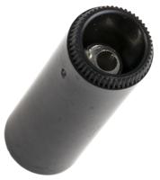 930189100 Hirschmann Test & Measurement Black Female Banana Plug - Screw, 60V dc