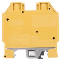384-7032 RS PRO 2-Way Earth Terminal Block, 16mm², 14 → 4 AWG Wire, Screw Down, Nylon Housing