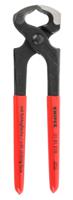 51-01-210 Knipex 210 mm Carpenter Pincer Hammer pincers for Soft Steel Wire; Medium Wire; Hard Steel Wire; Steel Wire