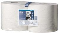 130041 Tork Tork Wiping Paper Plus Rolled White Paper Towel, 255 m x 235mm, 2-Ply, 750 Sheets