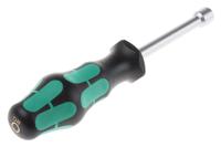 05029465001 Wera Hexagon Nut Driver, 10 mm Tip, 80 mm Blade, 192 mm Overall