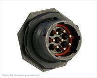 uts7128p Souriau Sunbank by Eaton Circular Connector, 8 Contacts, Panel, Standard Connector, Plug, Male, IP68, IP69K, UTS Series