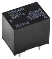 g5le-1-dc5 Omron PCB Mount Power Relay, 5V dc Coil, 10A Switching Current, SPDT