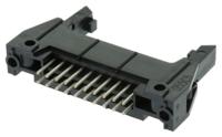 n3428-6302rb 3M 3000 Series Straight Through Hole PCB Header, 20 Contact(s), 2.54 mm Pitch, 2 Row, Shrouded