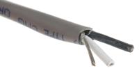 2421c-sl033 Alpha Wire Alpha Essentials Communication & Control Control Cable, 2 Cores, 0.81 mm² 18 AWG, Screened, 100 m, Grey