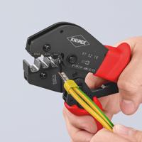 97-52-18 Knipex 97 Hand Ratcheting Crimp Tool for Twin Bootlace Ferrule, 2 x 6 → 16mm² Wire