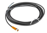 evc142 ifm electronic Straight Female 3 way M8 to Sensor Actuator Cable, 5m